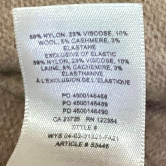 Aritzia Wilfred Brown V Neck Pocket Button Down Cardigan Sweater Top Size M - Picture 4 of 4